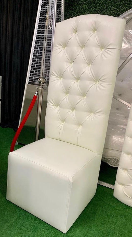 Bride and groom discount throne chairs for rent