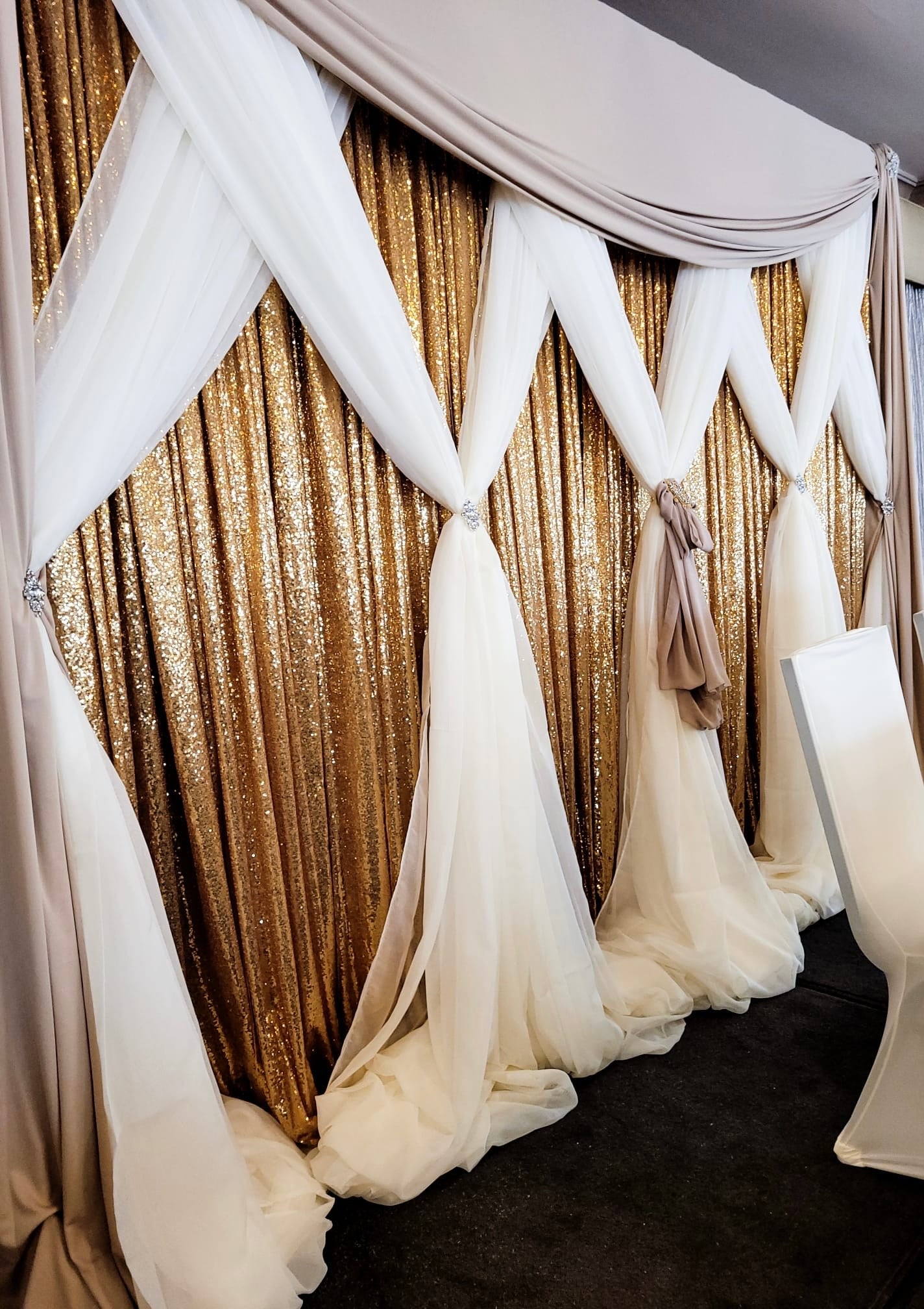 Event Rentals Backdrop Wedding BACKDROP 10x10 – Lounge Party Rentals
