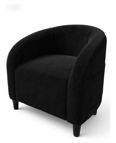 Cosmo VELVET Chair BLACK