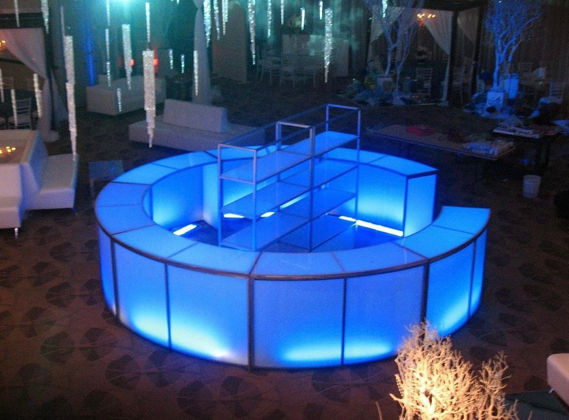 Lounge Party Rentals 360 LED BAR – Lounge Party Rentals