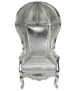 VICTORIAN BALLOON Throne SILVER