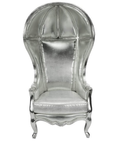 VICTORIAN BALLOON Throne SILVER