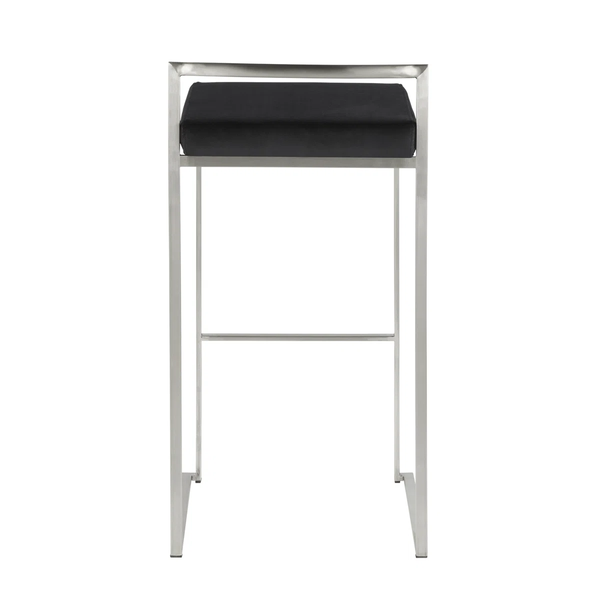 Metal Barstool - BLACK