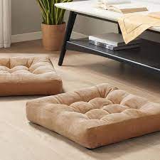Floor PILLOWS for Meditation / Picnic 22x22 Solid Colors