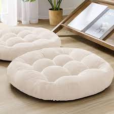 Floor PILLOWS for Meditation / Picnic 22x22 Solid Colors