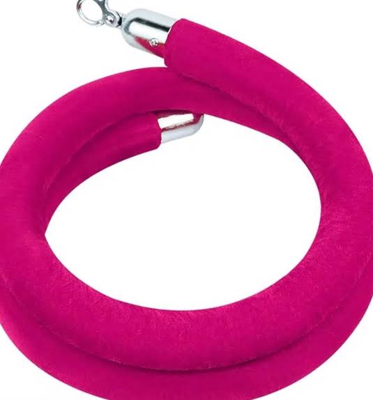 HOT PINK  Velvet Ropes