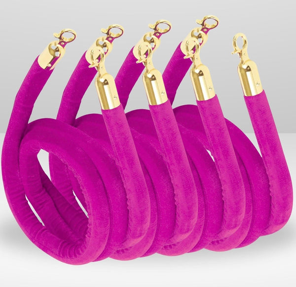 HOT PINK  Velvet Ropes