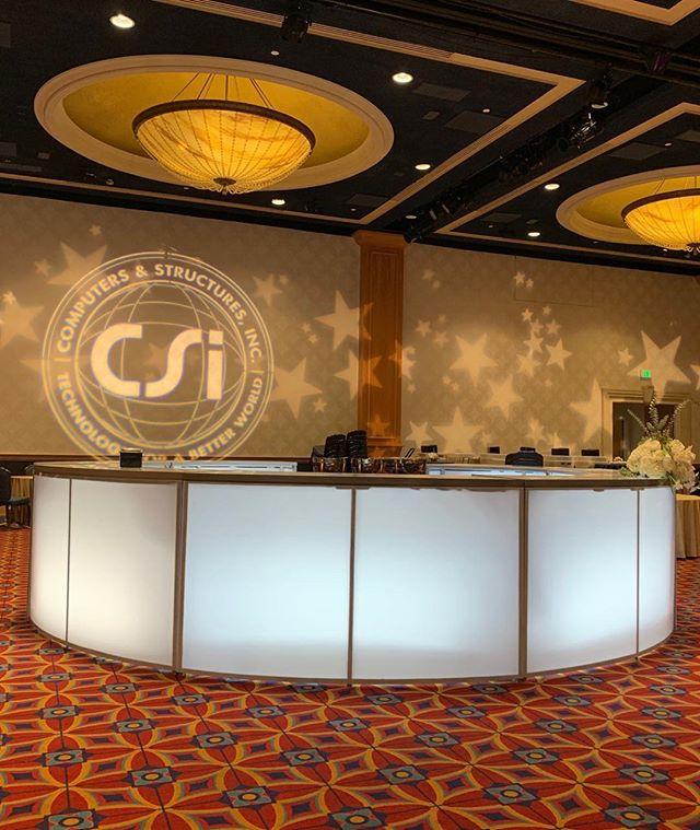 LED Curved BAR & Bar RACK ( 2 pcs ) – Lounge Party Rentals
