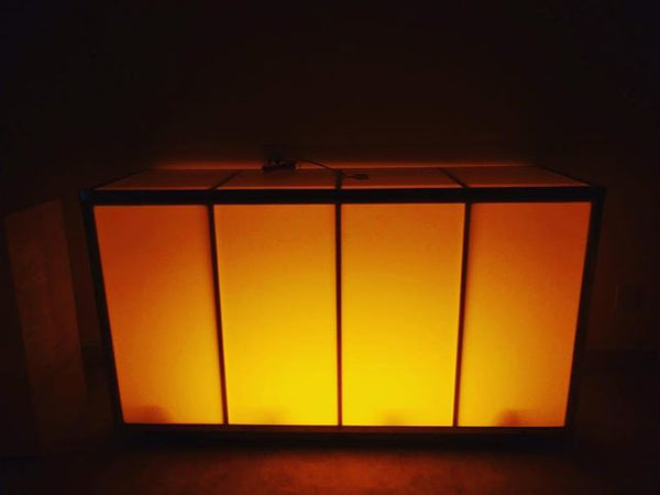 LED Acrylic Lighted BAR 6' x 4'