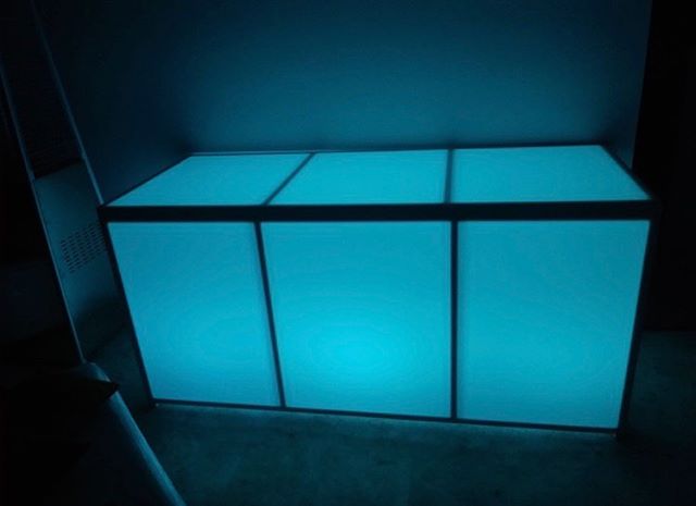 Led Acrylic Lighted BUFFET BAR 6' – Lounge Party Rentals