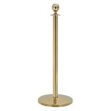 Gold Brass Stanchions
