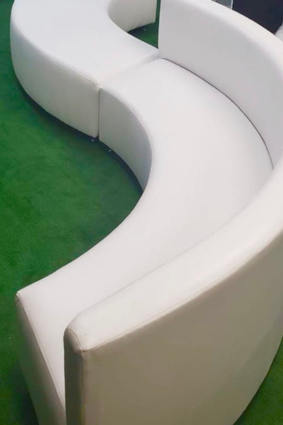 Curved Sofa  9'.5"