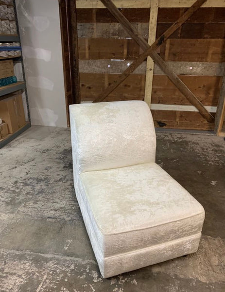 PEARL CROCODILE Lounge Chair