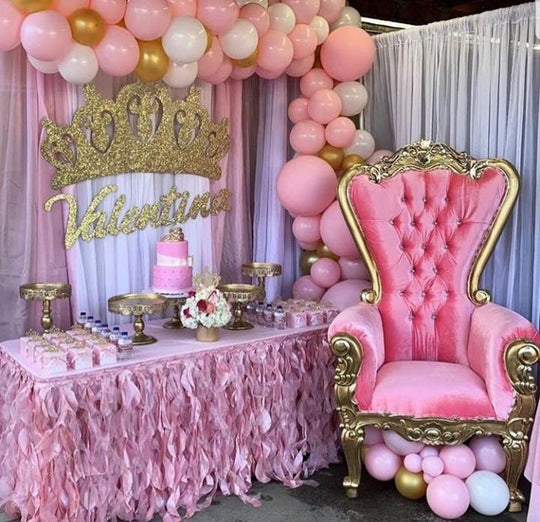 Single THRONE Hot Pink – Lounge Party Rentals