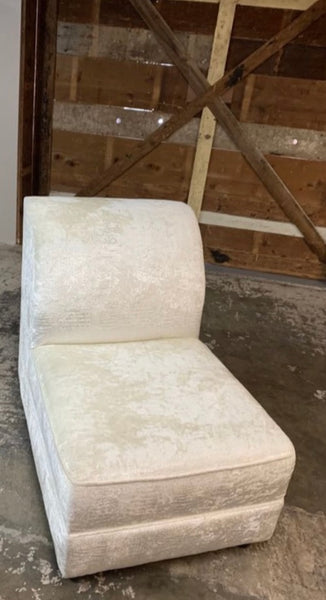 PEARL CROCODILE Lounge Chair