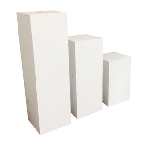 White Pedestals Columns ( each )