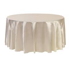 Round Tablecloth - SATIN 108"
