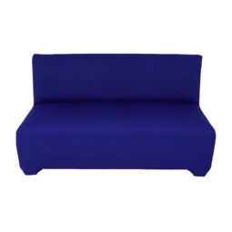Armless Sofa Royal Blue VELVET