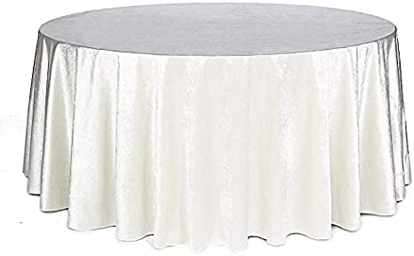 VELVET Round  Tablecloth 120"